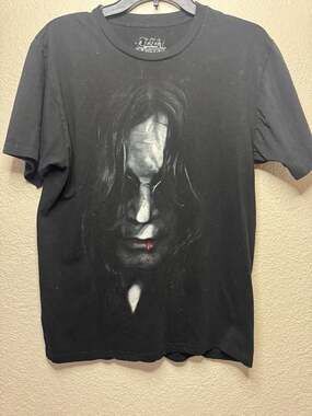 Ozzy Osbourne Graphic T-Shirt Size MD Black Blood Drip